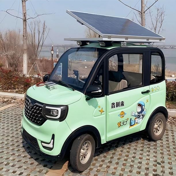 E-Tricycle With Solar Power System